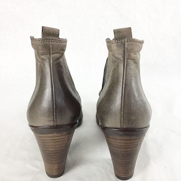 Paul Green Jano Gray Nubuck Chelsea Ankle Boot - Picture 5 of 9